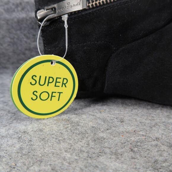 Paul Green Shoe Women 8.5 Bootie Classic Fashion Block Heel Leather Nicole Black - Picture 10 of 16